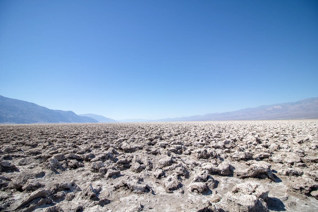 Death Valley - Devils Golf Course - Salzkruste
