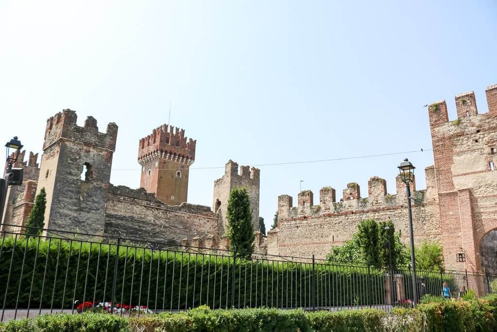 Burg von Lazise am Gardasee