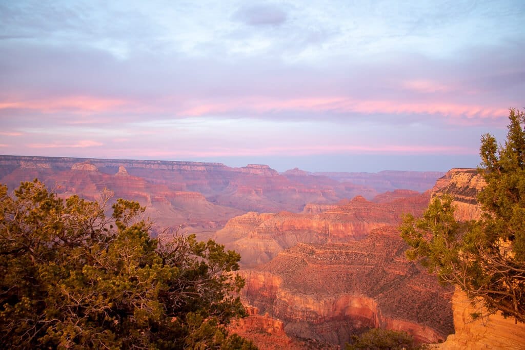 Grand Canyon Nationalpark - Hopi Point - Dämmerung
