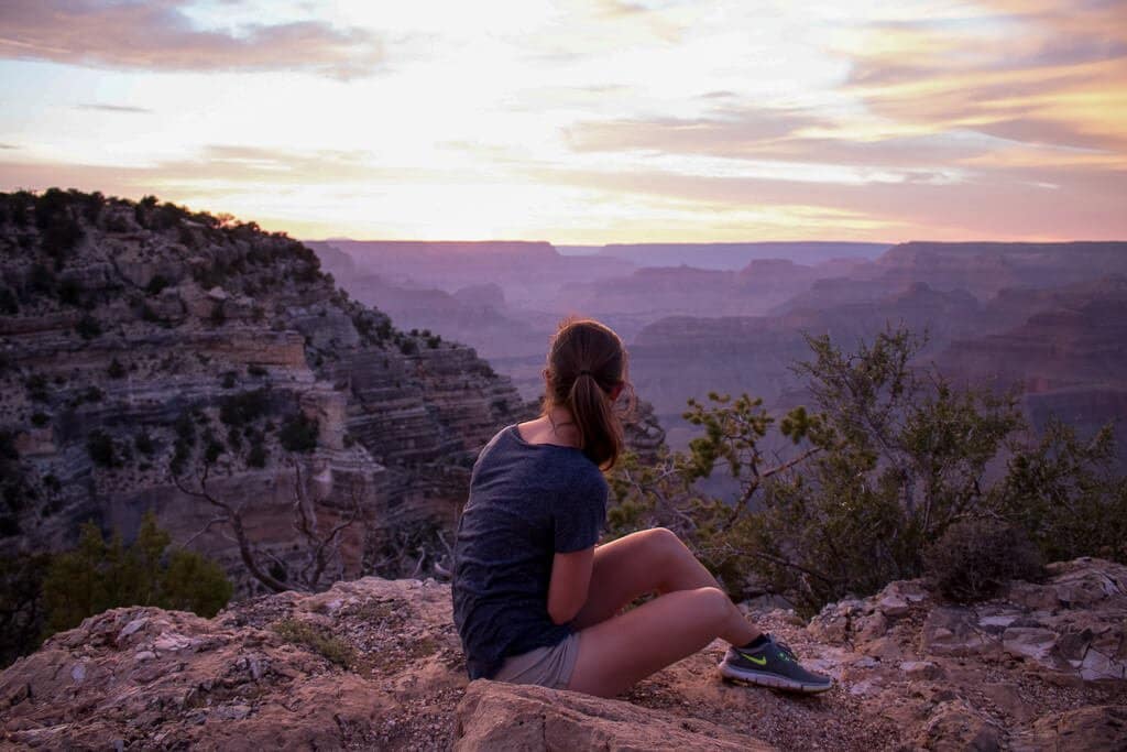 Grand Canyon Nationalpark - Hopi Point - Sonnenuntergang