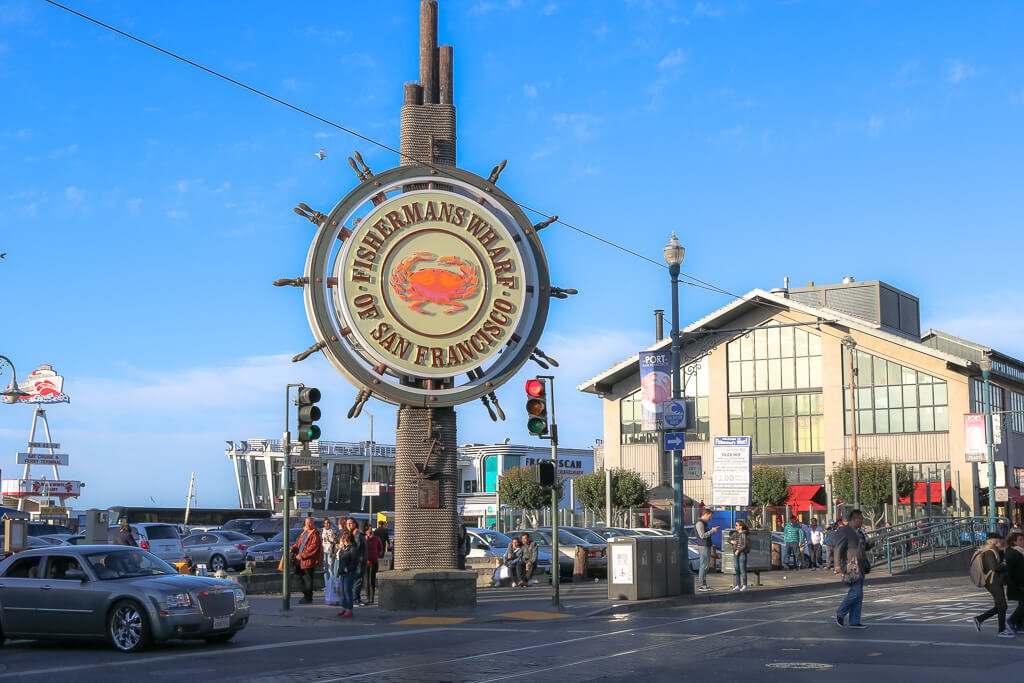 San Francisco - Fishermans Wharf -Hafen