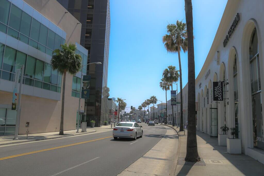 Los Angeles_Beverly Hills_Straße