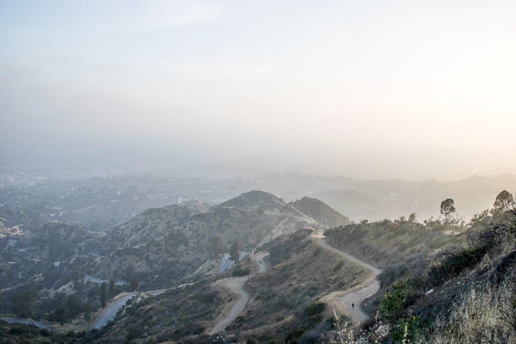 Los Angeles - Griffith Observatory - Wanderwege