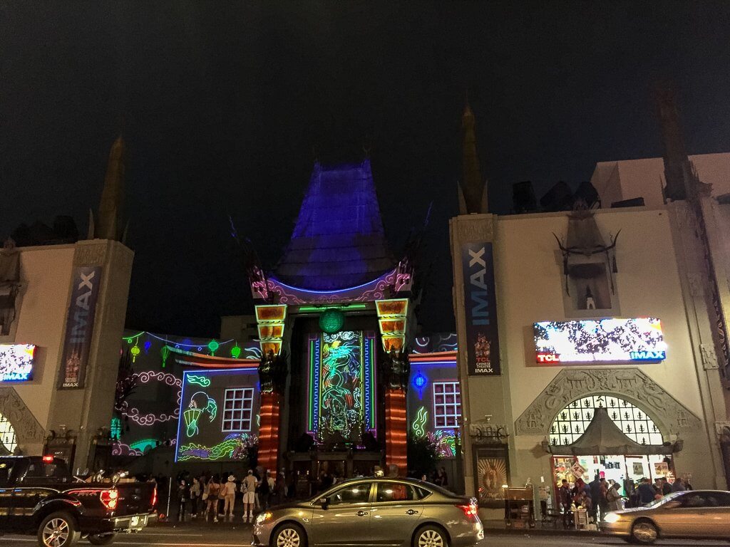 Chinese Theatre - Hollywood - Los Angeles - Nachts
