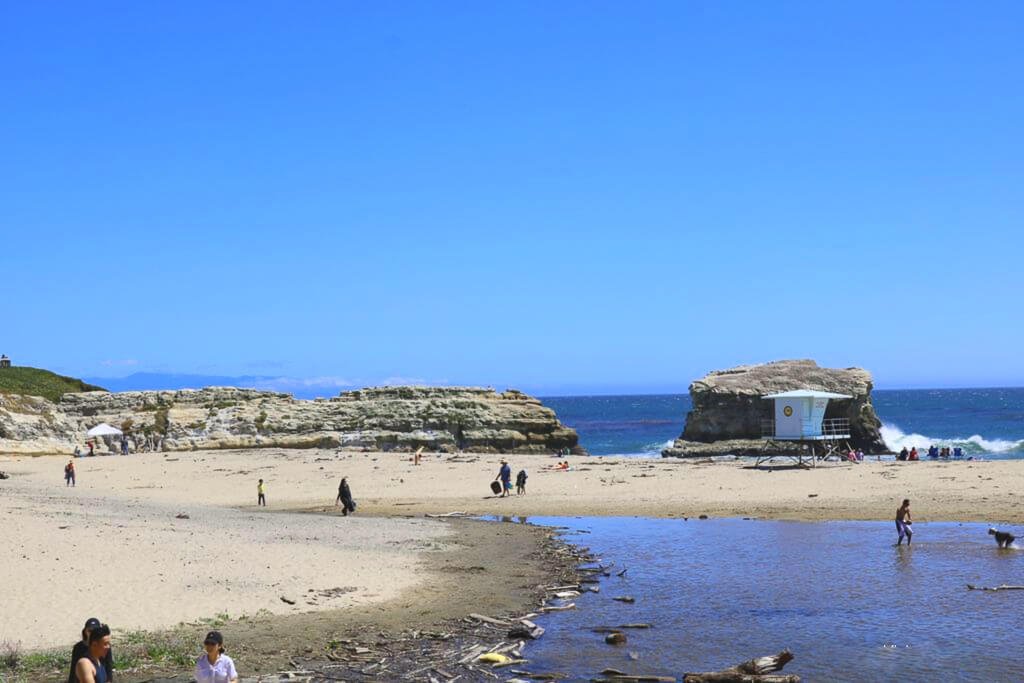 Santa Cruz - Strand bei den Natural Bridges