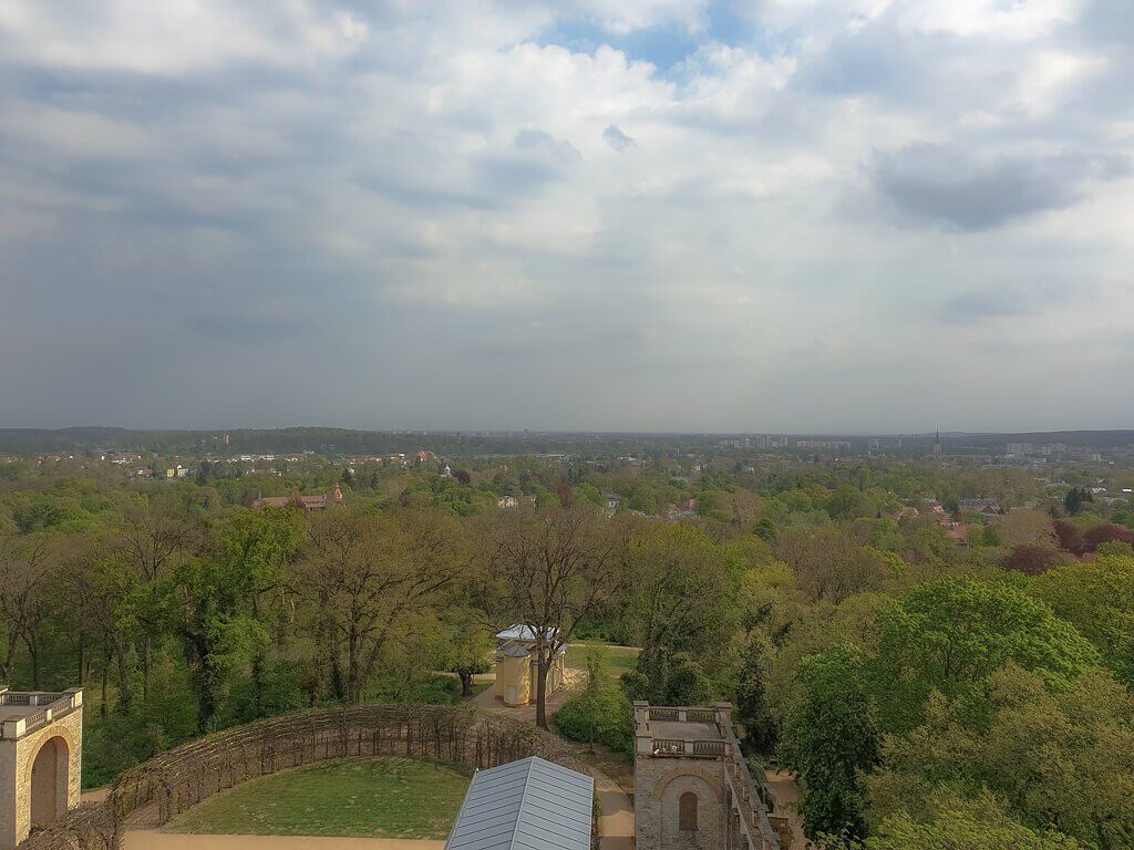 Potsdam - Belvedere Pfingstberg - Aussicht auf Potsdam