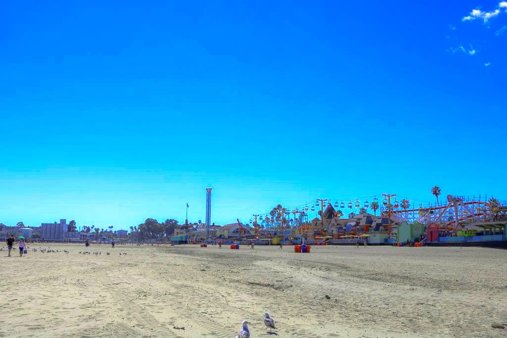 Santa Cruz Beach Boardwalk - Strand - Kirmes