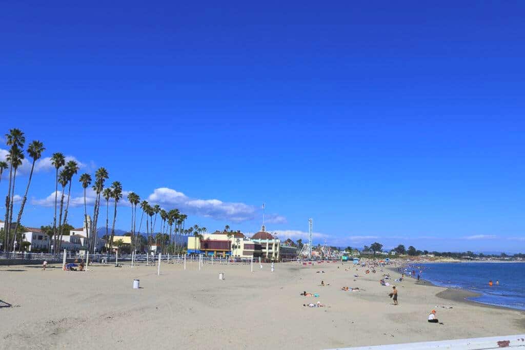 Santa Cruz - Strand, Palmen, Meer