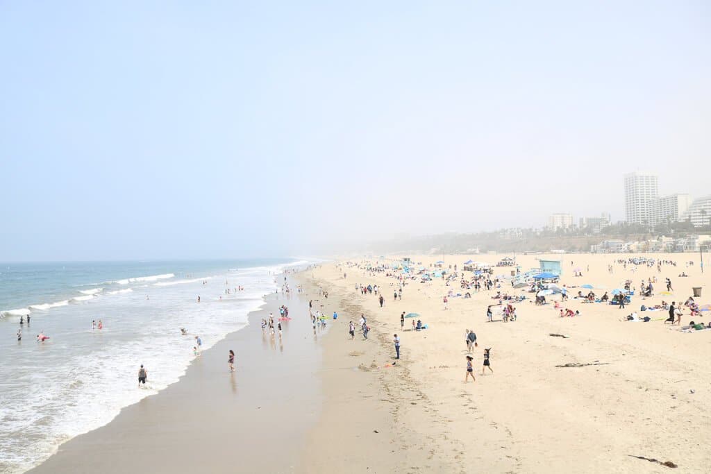 Santa Monica - Strand und Meer