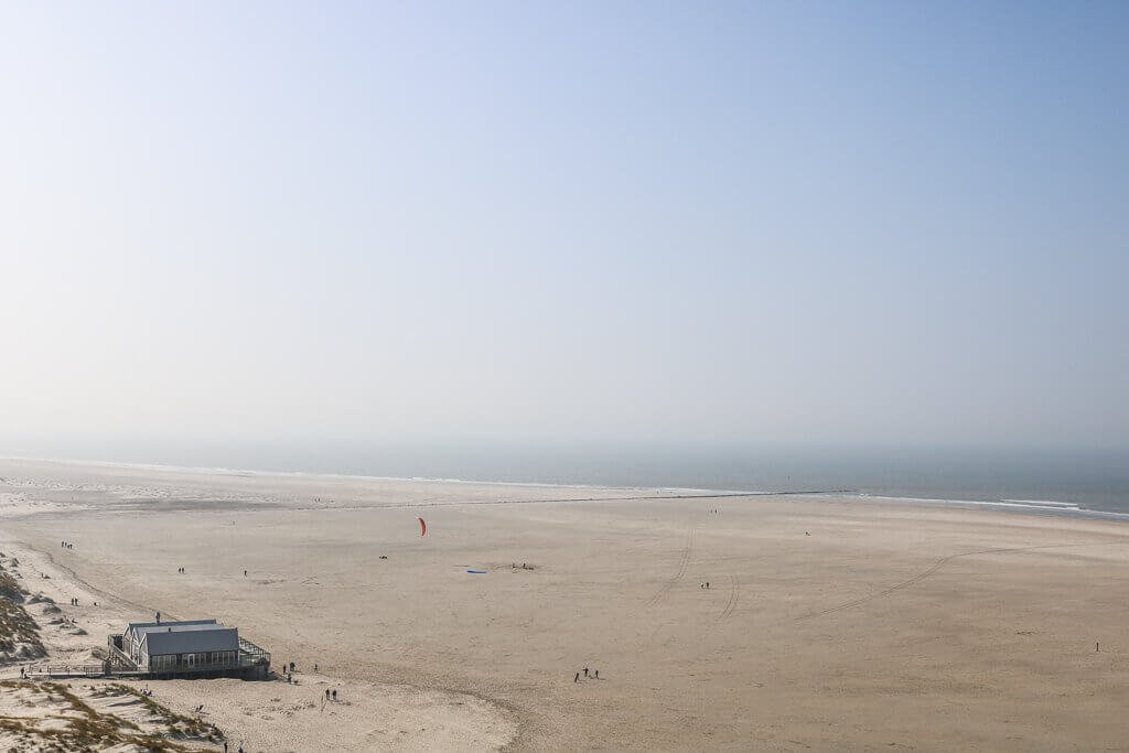 Texel - Strand - Ausblick vom Leuchtturm