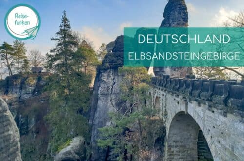Basteibrücke im Elbsandsteingebirge