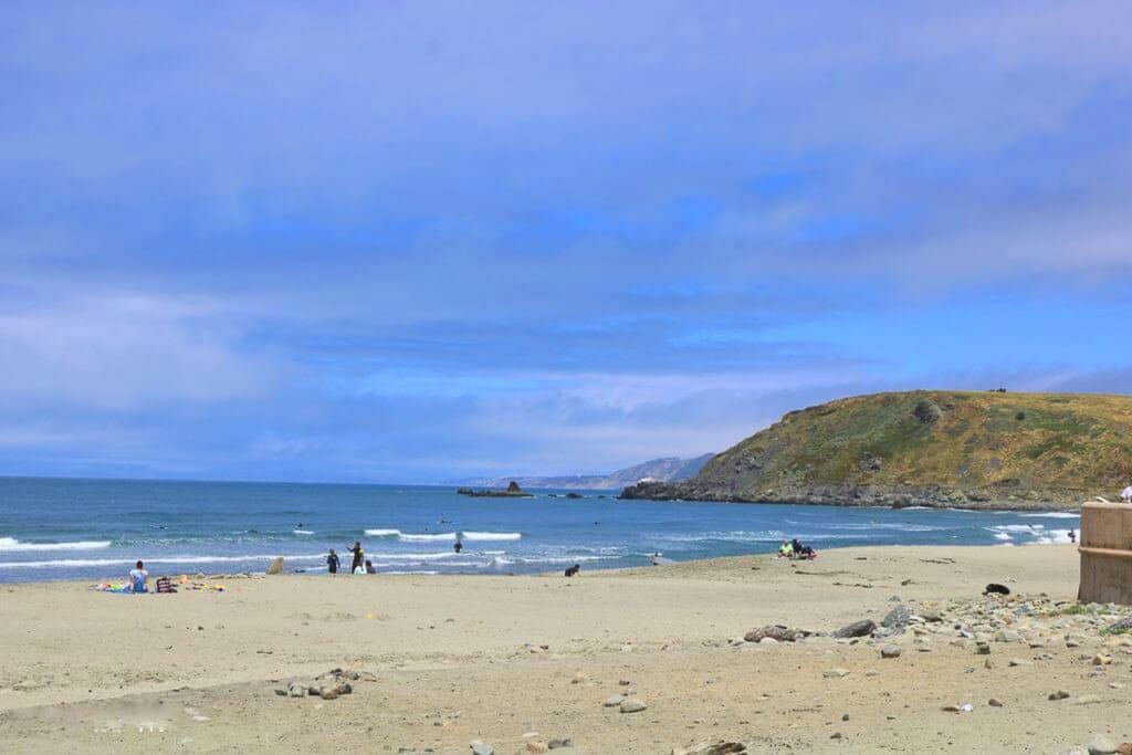 Viewpoint - Bucht am Highway 1 - Strand - Küste